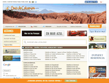 Tablet Screenshot of guiadecabanias.com